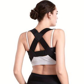 Resim 1 Ayarlanabilir Duruş Düzeltici - X Şekilli Tasarım, Yumuşak ve Rahat Görünmez Omurga Hizalama, Spor ve Günlük Kullanım İçin Uygun, Pembe/Siyah (S/M/L), Sırt Duruş Düzeltici, Kadınlar İçin Sırt Duruş Düzeltici, Erkekler İçin Sırt Duruş Düzeltici, Oturmak İçin Konfor, X Şekilli Destek, Nefes Alabilir Kumaş, Pürüzsüz Kumaş, Ergonomik Şekil, Destek, Uzunluk, Giyim, Ekzozür Koruma, Kullanıcılar İçin Kadife İşlemi 
