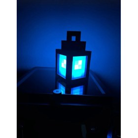 Resim Chara Minecraft Severler Için Özel Gece Lambası! 