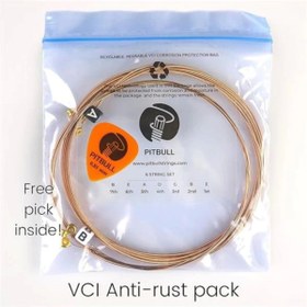 Resim AyrStore Gold Akustik Gitar Teli GAG SL 10 47 Super Light 