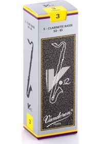 Resim Vandoren Klarnet Kamış V12 No.3 Bas - Kutu 
