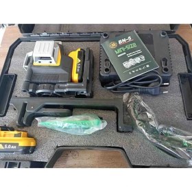 Resim İyisi Yok Çift Batarya 12 Işıklı 360° Lazer Metre Terazi Tripotlu Yüksek Teknoloji ve Süper Kalite Çizgi Hizalama 