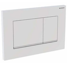 Resim Geberit Sigma30 Kumanda Paneli Mat Beyaz\u002FParlak\u002FMat Beyaz 115.883.JT.1 
