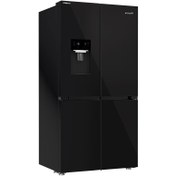 Resim Arçelik 391572 ESS Gardırop Tipi No Frost Siyah Buzdolabı 