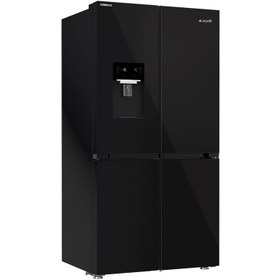 Resim Arçelik 391572 ESS Gardırop Tipi No Frost Siyah Buzdolabı 