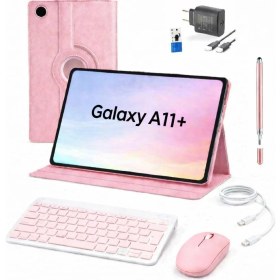 Resim Samsung Galaxy Tab A11+ 6 GB 128 Tablet+Kılıf+Klavye+Mouse+Şarj Başlık+(Kalem Hediye) 