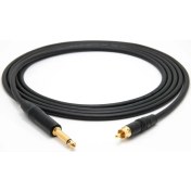 Resim YKA Rca To 6.3 mm Mono Kablo 5 Metre 