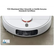 Resim Xiaomi Premium 3D Engellerden Kaçınma, Çift Ped Basınçlı Paspas Özelliği, Lazer ve Lds Lidar Tarama Çift Katmanlı Kompozit Paspas, Ultra Güç, Mi Home Uygulaması Robot Süpürge , Onerous Lambader hediye 