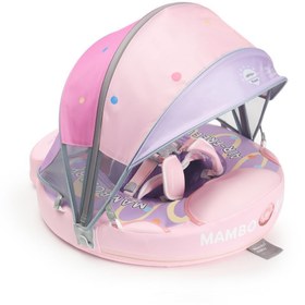 Resim Mambobaby Yüzme Simidi - Donut, Emniyetli, Gölgelikli ve Ayak Destekli 