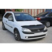 Resim Opel Corsa C (01-06) Karbon Kaput Maskesi 
