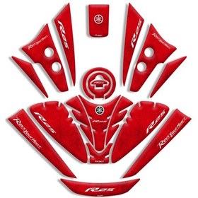 Resim Yamaha R25 Tank Pad Full Set 2019/2024 Uyumlu 04 