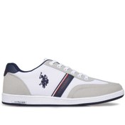Resim U.S. Polo Assn. KARES Beyaz Unisex Çocuk Sneaker 100241546 