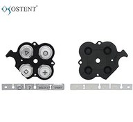 Resim OSTENT Sony PSP 3000 Serisi Konsol için Düğmeler Tuş Takımı Onarım Değiştirme - Renk Gümüş 