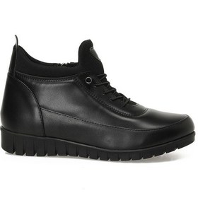 Resim Polaris 167074.z5pr Siyah Kadın Dolgu Topuk Bot 000000000102054747 Siyah 