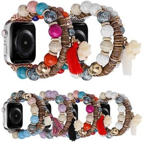 Resim iOS Uyumlu Watch Ultra 2 49mm İçin Boncuk Fil Kolye İzle Band 