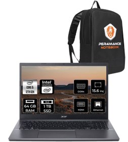 Resim Acer Extensa 15 EX215-55 i5-1235U 64GB RAM 1TB SSD 15.6'' FHD FDOS Dizüstü Bilgisayar & PER4 ÇANTA 