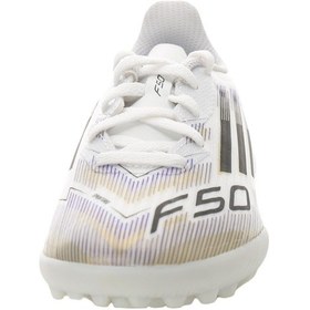 Resim Jı0002-c Adidas F50 League Tf J Çocuk Spor Ayakkabı Beyaz Jı0002-c Beyaz Sarı 