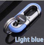 Resim Novahub Anahtarlık Paslanmaz Çelik Toka Açık Karabina Tırmanma Araçları Çift Halka Araba Anahtarlık Anahtarlık Dayanıklı Anahtarlık 