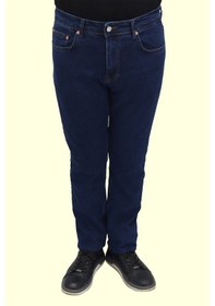 Resim Denim Cartel Dmctekstil Erkek 1002 Yüksek Bel Normal Kesim Boru Paça Jean Pantolon Koyu Mavi 