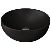 Resim Bocchi Venezia Çanak Lavabo 45 CM Mat Siyah 