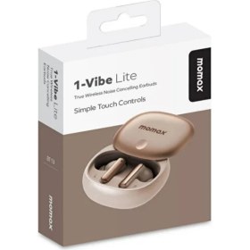 Resim Momax 1-Vibe Lite Gerçek Kablosuz Gürültü Engelleyici Kulaklık Desert Titanium 