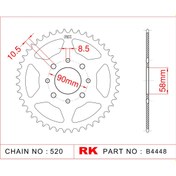 Resim Ktm DUKE 200 RK Çelik Arka Dişli B4448-42 2012 - 2014 