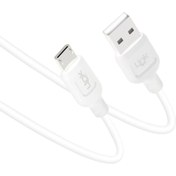 Resim Linktech K448 Strong Micro Usb Data/şarj Kablosu 1mt 2.4a Beyaz 