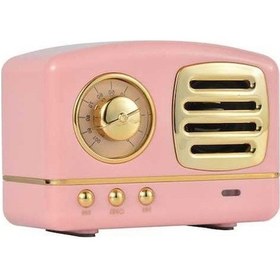 Resim Novahub Taşınabilir Bluetooth Hoparlör: Aynalı Alarmlı, Tf Kart, Fm Radyo, Mini Boyut, 3w Ses Gücü 