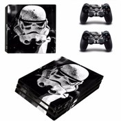 Resim cosy home gift Stormtrooper Playstation 4 Pro Full Sticker Kaplama Uyumlu 