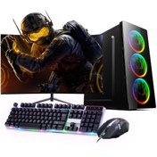 Resim INTEL I5 12400F 16GB 480SSD 4GB GTX1650 24" Monitörlü (Gaming SET) Rogame