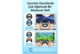 Resim Cosmostech N.switch Sports 24’ü 1 Arada Aksesuar Kiti – Joy-Con 2 Uyumlu Aile Parti Seti, Switch 2 / Switch 1 / OLED Spor Oyunları Için 