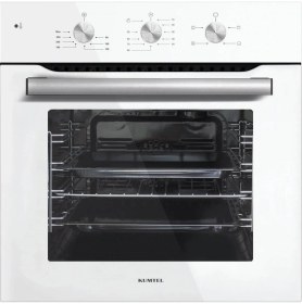 Resim Kumtel Kristal Beyaz Ankastre Set ( B66S2 Fırın - KO-40TAHDF Ocak - DA6-830 Davlumbaz ) 