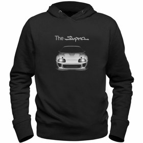 Resim Alfa Tshirt Araba Supra Tasarımlı Baskılı Çocuk Siyah Sweatshirt 