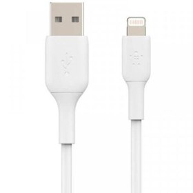Resim BELKİN BELKİN APPLE LİGHTNİNG HIZLI ŞARJ VE DATA KABLOSU 2M BEYAZ 