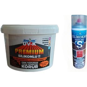 Resim Süper Fiyat Uv-K Premium Silikonlu Su İzolasyon Boyası 1 Kg ve Si 