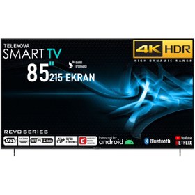 Resim Telenova 85fs1304 85" 215 Ekran 4k Uhd Android Smart Led Tv 