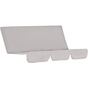 Resim Youmex Su Kaydırmaz Bahçe Salıncak Kılıfı - 3 Kişilik, Katlanabilir, Dayanıklı Gri 