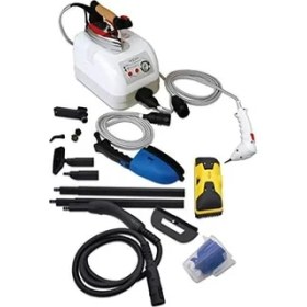 Resim TeknoKapsül Buharlı Temizleme Robotu Trio Clean Rofesyonel Ütülü 2 Litre Profesyonel Ütü,fırça,pistole Temiz 