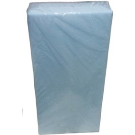 Resim Mycey Çift Kişilik Lastikli Pamuk Penye Çarşaf Takımı 200x200+30 Cm Gök Mavisi 