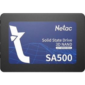 Resim Netac SA500 128 GB SATA 3.0 2.5 SSD (500 MB Okuma / 400 MB Yazma) 