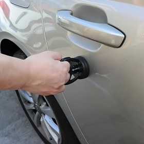 Resim 1 adet Güçlü Mini Araba Kapı Paneli Emiş Kupası Tamir Aracı - Kolay Oluk Çıkarma, Yalıtımlı Malzeme, Araç Gövde Trim & Çentik Onarımı için Elektrik Gerekmez 