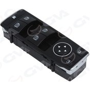 Resim Gva 8099031 - Cam Acma Salterı On Sol Sıyah Mercedes W204 S204 X 