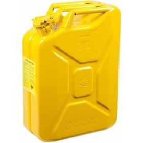 Resim Metal Yakıt Bidonu 20 Lt Sarı N11.71 