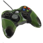 Resim Ordu Kamuflaj Silikon Kapak Kılıfı Xbox 360 Kablosuz Oyun Kumandası İçin:yeşil+siyah Newway D668 