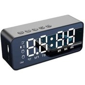 Resim Besthome1 Siyah Bluetooth Hoparlör - Çift Alarm, Ayna Ekran, Pilli, Yüksek Ses Kalitesi 