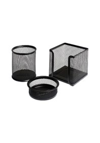 Resim Metal Perfore 3 Lü Set Siyah Diğer 