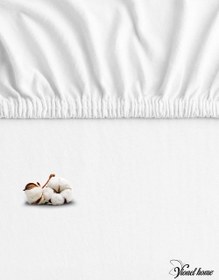 Resim %100 Pamuk Penye Premium Lastikli Çarşaf | Tek Kişilik | Çift Kişilik | Battal Boy - 120 x 200 / Mavi 
