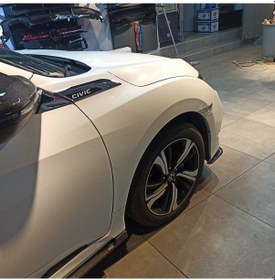 Resim HONDA CİVİC FC5-FK7 2016-2021 UYUMLU KROM ÇAMURLUK VENTİ 