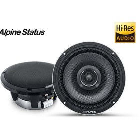 Resim Alpine Status Çözünürlüklü Koaksiyel Hoparlörler (16,5 Cm) 