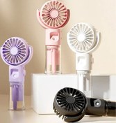 Resim Fırsat7 MİNİ FAN ŞARJLI EL FANI SU PÜSKÜRTMELİ BOYUN ASKILI MİNİ KLİMA FAN VANTİLATÖR USB SARJLI BUZLU FAN 