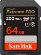 Resim Sandisk Extreme Pro 64gb 200mb/s SDXC 